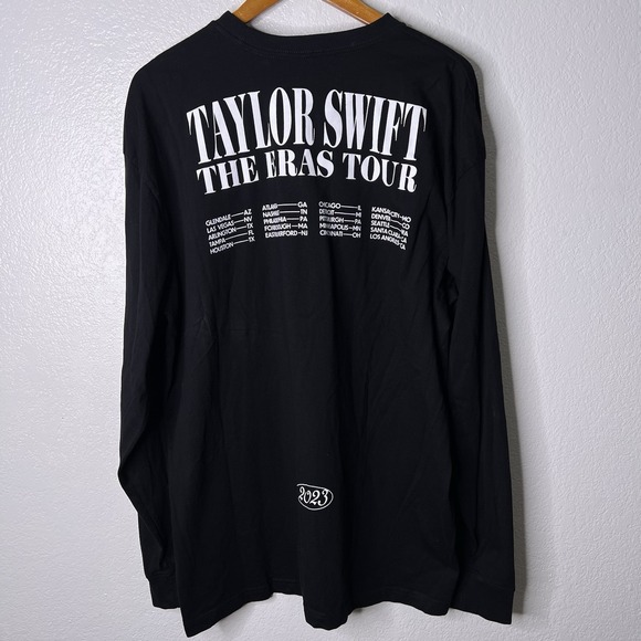 Taylor Swift The Eras Tour 2023 Collage Long Sleeve Shirt Size 2XL Official - Picture 4 of 6